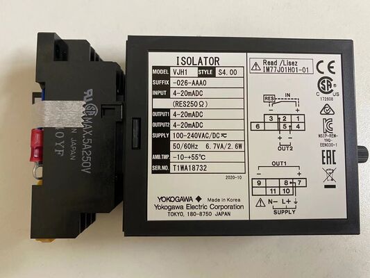 YOKOGAWA VJH1-026-AAA0 Digital Indicator | 4-20mA Loop Powered, 5-Digit LCD, IP66, Field Mount