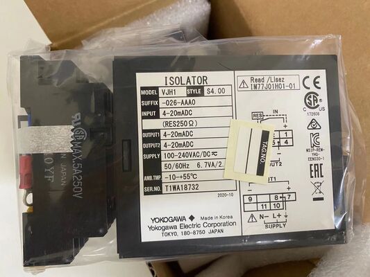 YOKOGAWA VJH1-026-AAA0 Digital Indicator | 4-20mA Loop Powered, 5-Digit LCD, IP66, Field Mount