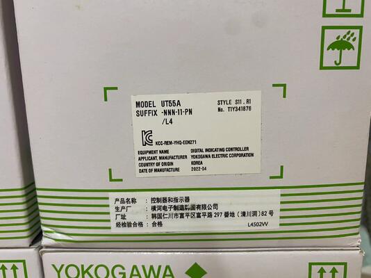 YOKOGAWA UT55A-NNN-11-PNL4 Temperature Controller | 1/8 DIN, PID, Universal Input, Relay Output, Panel Mount