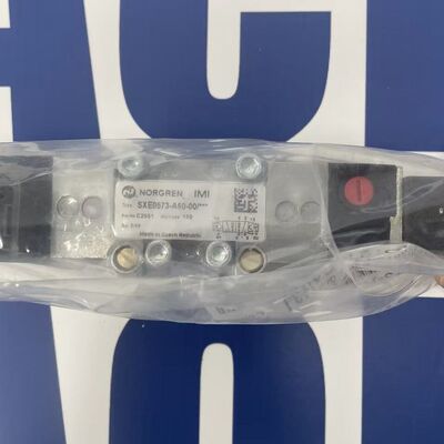 NORGREN SXE0573-A60-0013J Solenoid Valve | 5/2, Single Solenoid, 24V DC, G1/4, ISO 15407-1, IP65