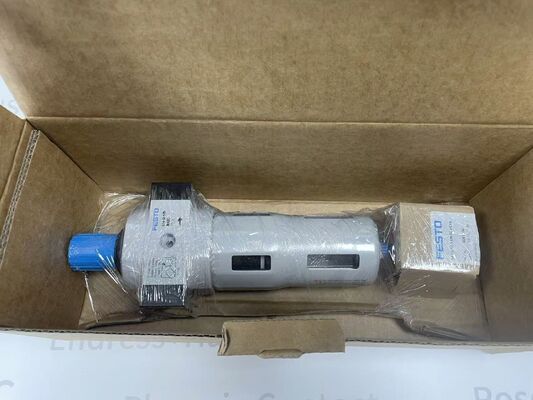 FESTO LFR-D-5M-MAXI Filter-Regulator | 5µm, 1/2" BSP, 0.5-8 bar, Manual Drain, with Gauge