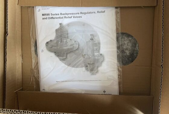 FISHER MR98H Magnetic Flow Converter | 4-20mA+HART, 2-Wire, Loop Powered, for Sizes 0.5" to 96"