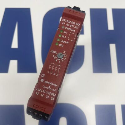 Allen‑Bradley 440R-D22R2 Safety Relay | GuardShield, Single Beam, 2m, PNP, Type 4, for Personnel Protection