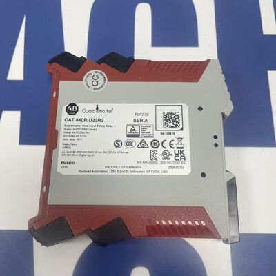 Allen‑Bradley 440R-D22R2 Safety Relay | GuardShield, Single Beam, 2m, PNP, Type 4, for Personnel Protection