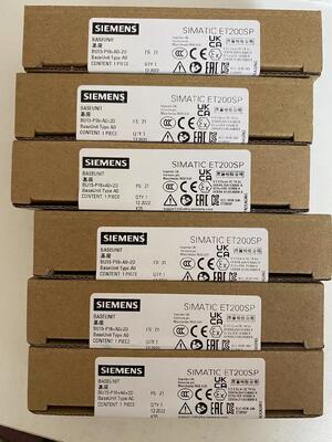 SIEMENS BU15-P16+A0+2B Base Unit | 16 Modules, 8+4+4 Channels, Push-in, for ET 200SP