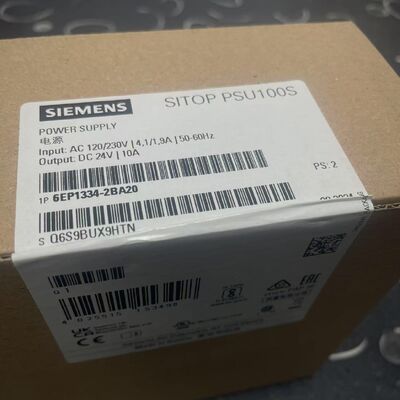 SIEMENS 6EP1334-2BA20 Power Supply | 24V DC, 3.5A, 85W, DIN Rail, SITOP PSU200