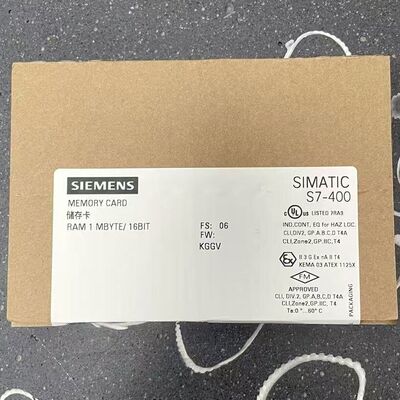 SIEMENS 1 MB RAM | Memory Module, 16-Bit, 1 MB, for SIMATIC, Automation Systems