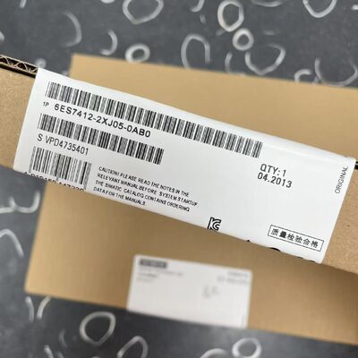 SIEMENS 6ES7412-2XJ05-0AB0 PLC CPU | S7-400, 256 KB, Standard, for Medium-Scale Automation