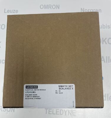 SIEMENS 6GK5208-0BA00-2AC2 Ethernet Switch | SCALANCE X-200, 8-Port, 10/100, IP30, Unmanaged