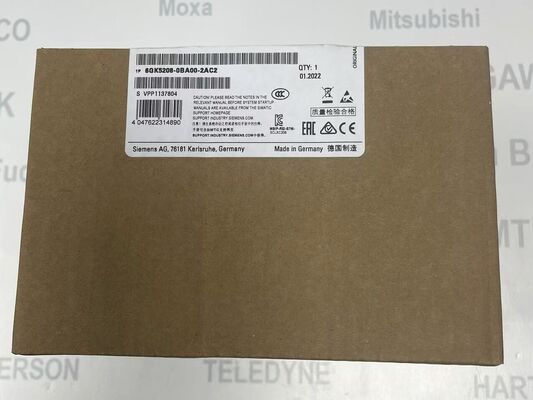 SIEMENS 6GK5208-0BA00-2AC2 Ethernet Switch | SCALANCE X-200, 8-Port, 10/100, IP30, Unmanaged