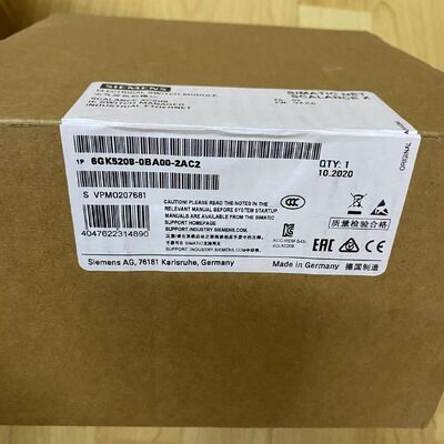 SIEMENS 6GK5208-0BA00-2AC2 Ethernet Switch | SCALANCE X-200, 8-Port, 10/100, IP30, Unmanaged