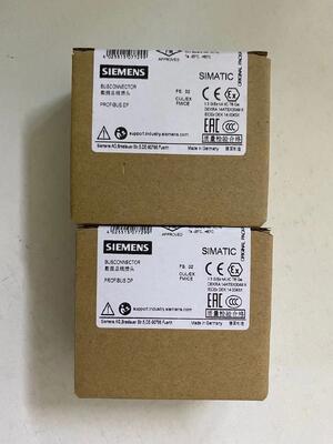 SIEMENS 6ES7972-0BA42-0XA0 Connector | PROFIBUS, 90° Cable Outlet, without PG Socket, IP20