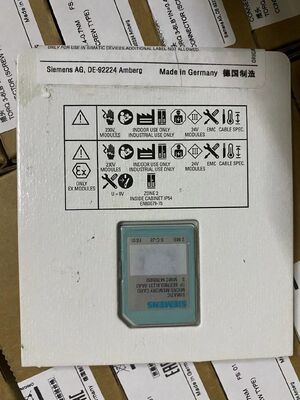 SIEMENS 6ES7953-8LL31-0AA0 Memory Card | 32 MB, SIMATIC MC, for S7-1200/S7-1500, MMC