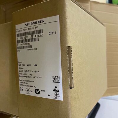SIEMENS 6SL3210-1SB14-0UA0 Power Module | SINAMICS S120, 3-Phase, 7.5 kW, 3 AC 380-480V, BL