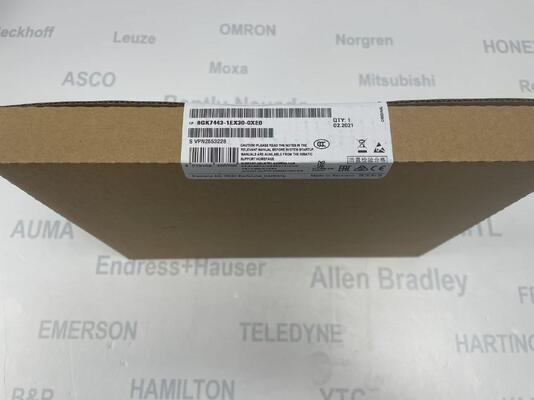 SIEMENS 6GK7443-1EX30-0XE0 CP Module | 443-1 Advanced, 2-Port, PROFINET, for S7-300/400