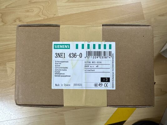 SIEMENS 3NE1436-0 Fuse | Semiconductor, 630A, 800V, aR/gR, for Drive Protection