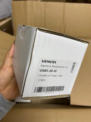SIEMENS VAI61.25-16 Circuit Breaker | Molded Case, 3-Pole, 16A, Fixed, Thermal-Magnetic, 480V