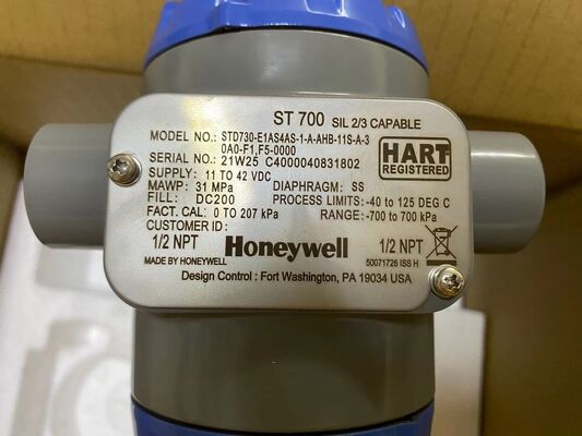 Honeywell STD730-E1AS4AS Transmitter | Absolute, 4-20mA+HART, 0-400 mbar, 1/2" NPT, IP65, IS