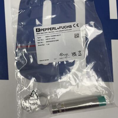 Pepperl+Fuchs NBN4-12GM50-A2-V1 Sensor | Cylindrical, M4, 2mm, DC 3-Wire, PNP, Short Body