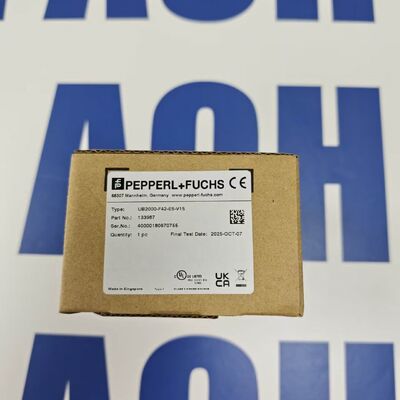  UB2000-F42-E5-V15 Sensor | Ultrasonic, 4-20mA, 0.1-2m, M18, PNP, Teach-in, IP67