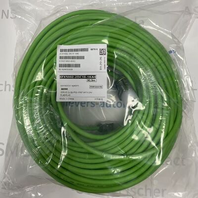 SIEMENS 6FX5002-2DC10-1KA0 Cable | Servo, Motor, SIMODRIVE, 2m, Shielded, 4x0.75mm², PUR
