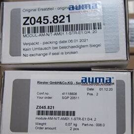 AUMA Z045.821 Gearbox | Worm Gear Set, High Ratio, Cast Iron, for Valve Actuator Drive