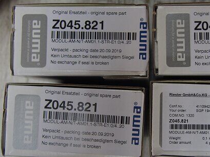 AUMA Z045.821 Gearbox | Worm Gear Set, High Ratio, Cast Iron, for Valve Actuator Drive