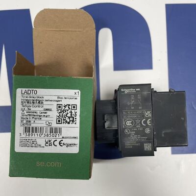 Schneider Electric LADT0 Contact | Auxiliary, 1 NO, 240V, 6A, for TeSys D Contactors