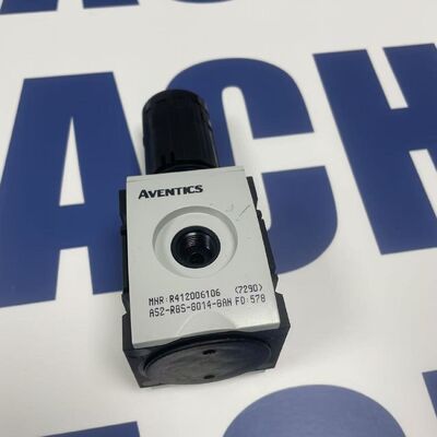 AVENTICS R412006106 Regulator | Precision, 1/4" NPT, 0-10 bar, with Gauge Port, Miniature