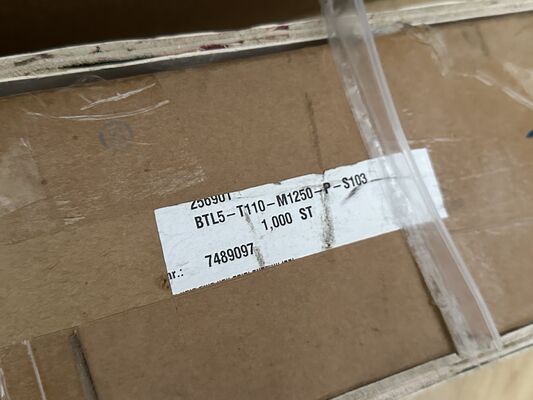 Balluff BTL08R2 Transducer | Magnetostrictive, Linear, Incremental, 0-1000mm, 24V DC, IP67