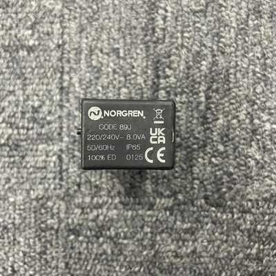 Norgren 89J Valve | Solenoid, 5/2-Way, 1/4" NPT, Single, 24V DC, Spring Return, Poppet