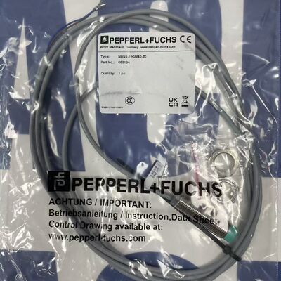 Pepperl+Fuchs NBN4-12GM40-Z0 Sensor | Cylindrical, M4, 1.2mm, DC 3-Wire, PNP, Short Cable