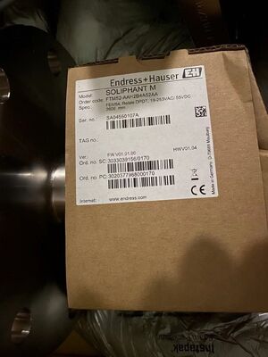 Endress+Hauser FTM52-AAH2B4A52AA Flow Meter | Coriolis, 4-20mA+HART, DN15, 316L, IP66/67, for Liquids