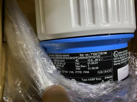 Endress+Hauser PMD55B Transmitter | Pressure, 4-20mA+HART, 0-40 bar, G1/2, 316L, IP66/67, Remote Seal