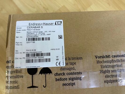 Endress+Hauser MC71-MVE60 Flow Meter | Vortex, 4-20mA+HART, DN150, 316L, for Steam/Gas/Liquids