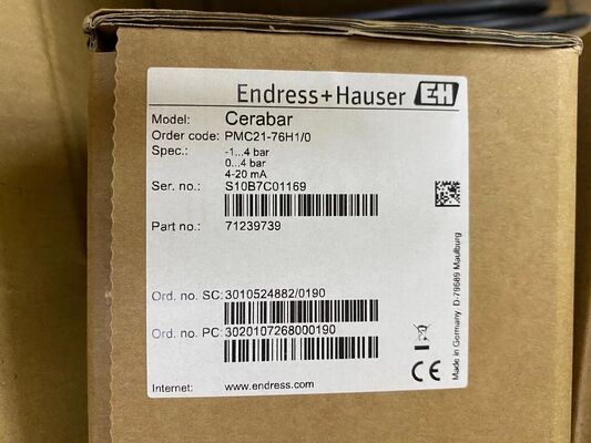 Endress+Hauser PMC21-76H10 Protector | Surge, Type 1+2, 24V DC, 2-Channel, DIN Rail, for I/O