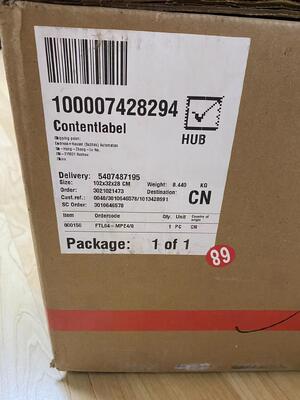 Endress+Hauser FTL64-MPE40 Switch | Vibrating Fork, Level, Solid/Liquid, 316L, 2 PNP/NPN, IP66/68