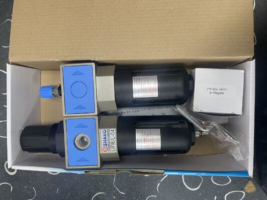 Shako UFRL-04 FRL | Filter Regulator Lubricator, 1/4" PT/NPT, 0-10 bar, Auto Drain, for Pneumatics