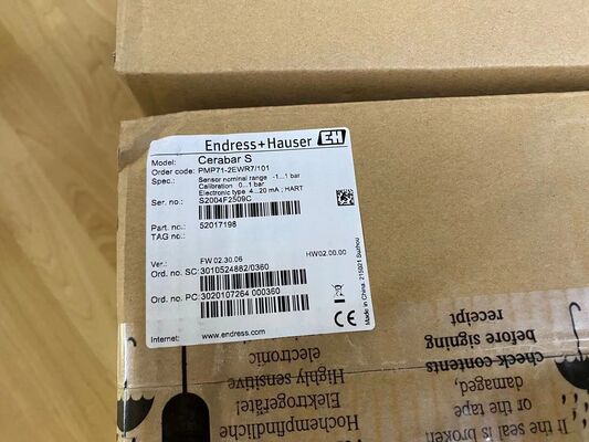 Endress+Hauser PMP71-2EWR7101 Transmitter | Pressure, 4-20mA+HART, 0-1 bar, G1/2, 316L, IP66/67