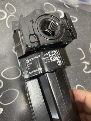 NORGREN F64G-4GN-MD3 Filter | G1/2, 40μm, Manual Drain, 17 bar, Olympian Plus