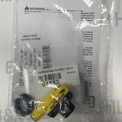 Banner QS18VP6LLPQ8 Laser Sensor | 10m Range, PNP, M18, IP67