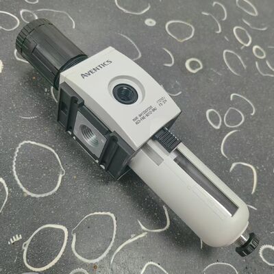 AVENTICS R412007209 Filter Regulator | G 1/2, 5μm, 0.5-8 bar, AS3-FRE Series