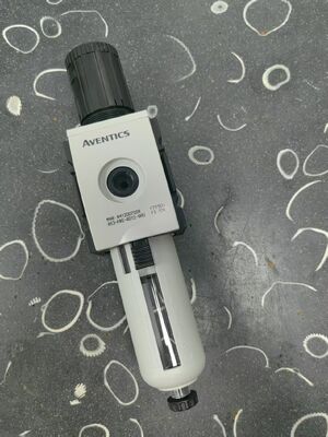 AVENTICS R412007209 Filter Regulator | G 1/2, 5μm, 0.5-8 bar, AS3-FRE Series