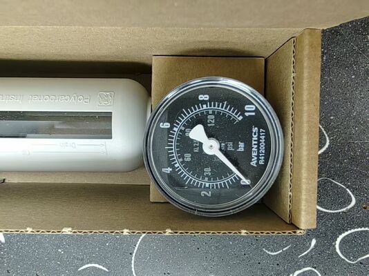 AVENTICS R412007209 Filter Regulator | G 1/2, 5μm, 0.5-8 bar, AS3-FRE Series