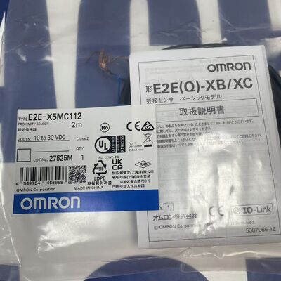 Omron E2E-X5MC112 | M12 Inductive Sensor, 5mm, NPN, IP67