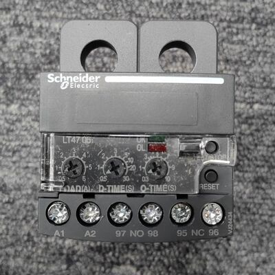 Schneider Electric LT4708M7S | TeSys LT47 Electronic Overcurrent Relay, 0.5-6A, 200-240V AC