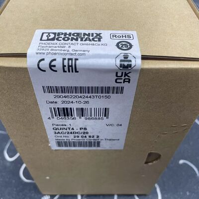 Phoenix Contact QUINT4-PS/3AC/24DC/20 | 24V DC 20A DIN Rail Power Supply
