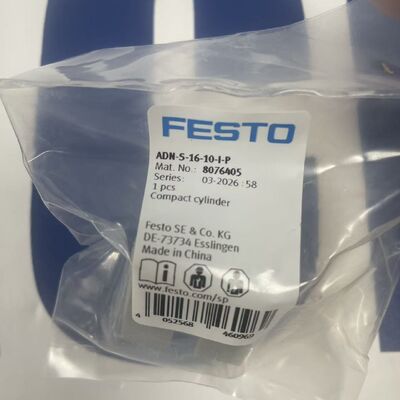 Festo ADN-S-16-10-I-P | 16mm Bore, 10mm Stroke, Double-Acting Cylinder