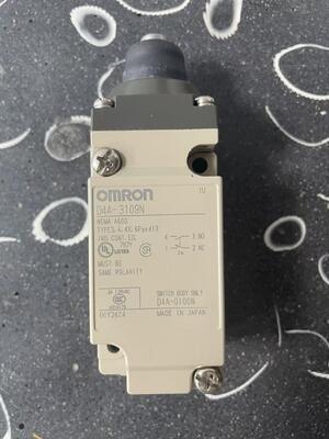 OMRON D4A-3109N | Top Plunger Limit Switch, SPDT 10A, IP67