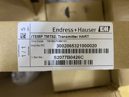 Endress+Hauser TMT82-FC96101 | 2-Channel HART 7 Temperature Transmitter